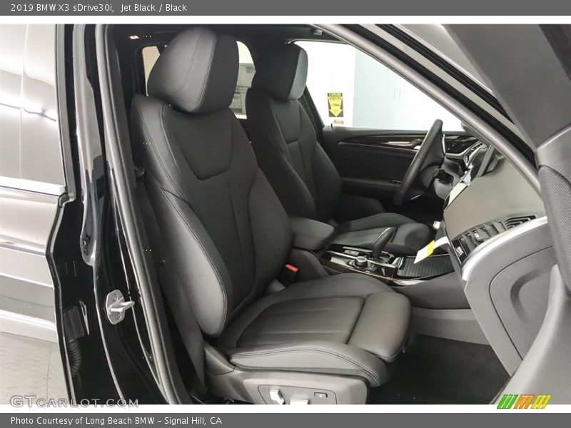 Jet Black / Black 2019 BMW X3 sDrive30i