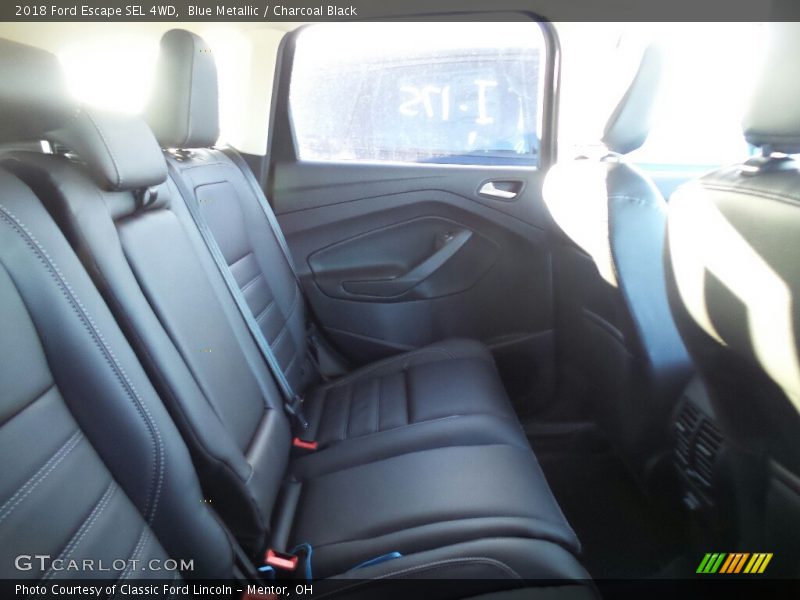 Blue Metallic / Charcoal Black 2018 Ford Escape SEL 4WD