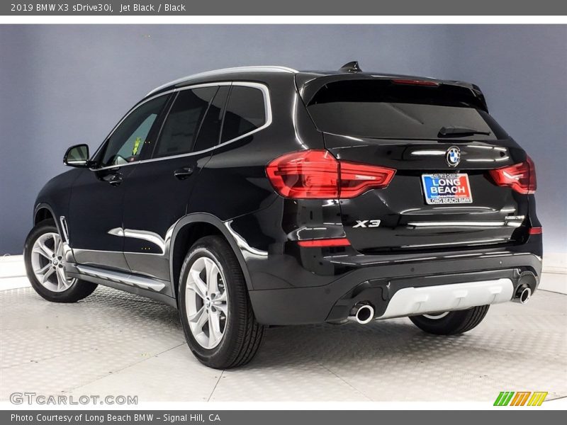 Jet Black / Black 2019 BMW X3 sDrive30i