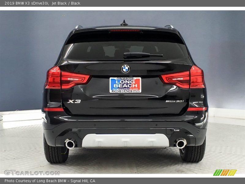 Jet Black / Black 2019 BMW X3 sDrive30i