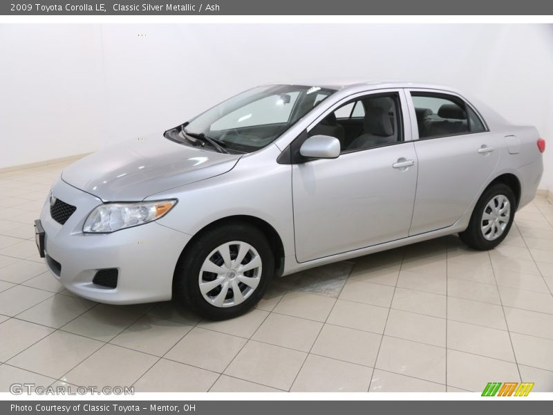Classic Silver Metallic / Ash 2009 Toyota Corolla LE