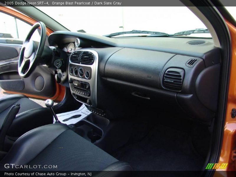 Orange Blast Pearlcoat / Dark Slate Gray 2005 Dodge Neon SRT-4
