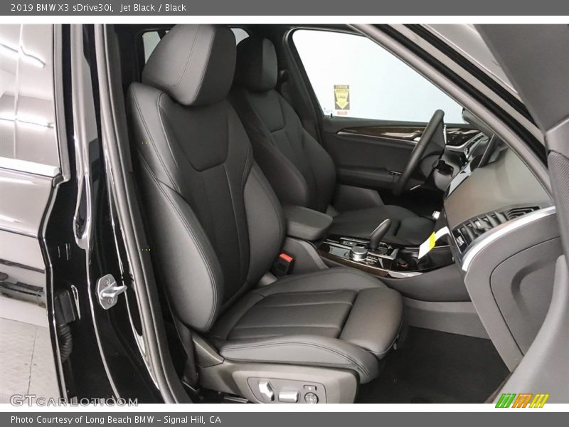 Jet Black / Black 2019 BMW X3 sDrive30i