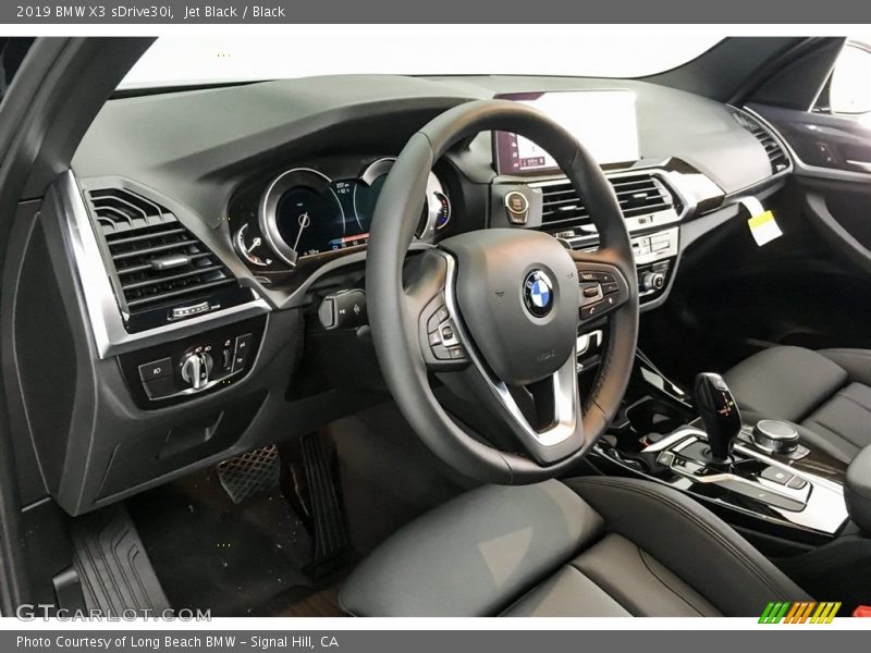 Jet Black / Black 2019 BMW X3 sDrive30i