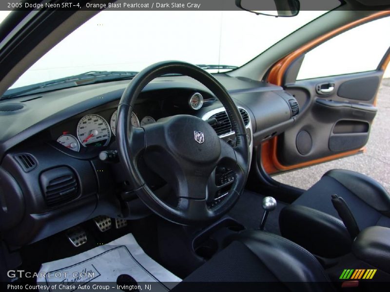 Orange Blast Pearlcoat / Dark Slate Gray 2005 Dodge Neon SRT-4