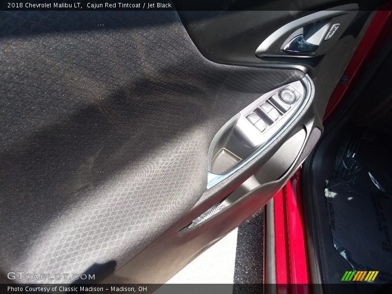 Cajun Red Tintcoat / Jet Black 2018 Chevrolet Malibu LT