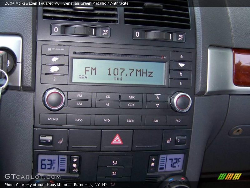 Venetian Green Metallic / Anthracite 2004 Volkswagen Touareg V6