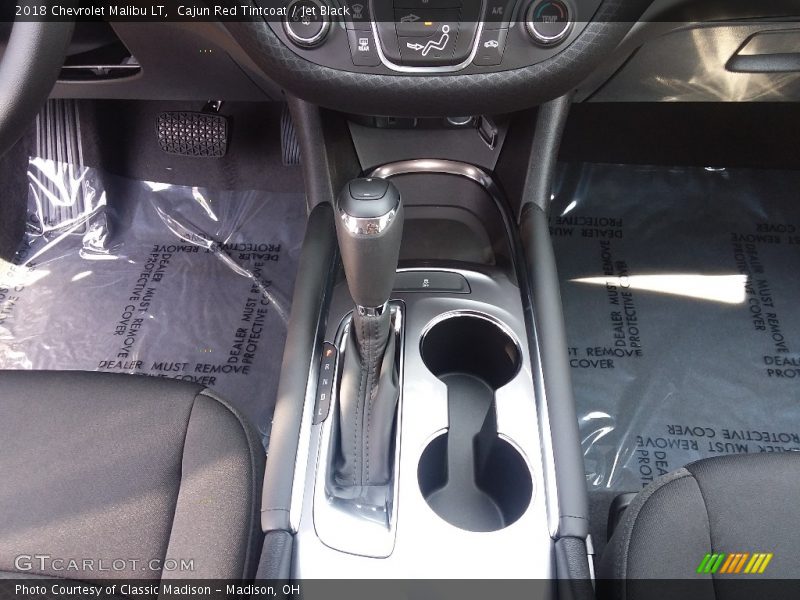 Cajun Red Tintcoat / Jet Black 2018 Chevrolet Malibu LT