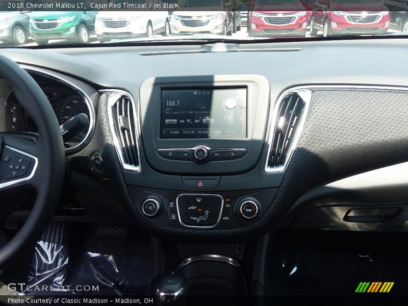 Cajun Red Tintcoat / Jet Black 2018 Chevrolet Malibu LT
