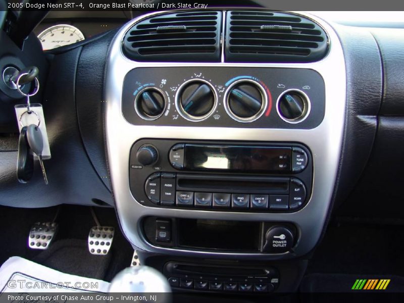 Orange Blast Pearlcoat / Dark Slate Gray 2005 Dodge Neon SRT-4
