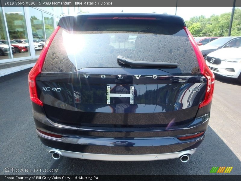 Blue Metallic / Blonde 2019 Volvo XC90 T5 AWD Momentum