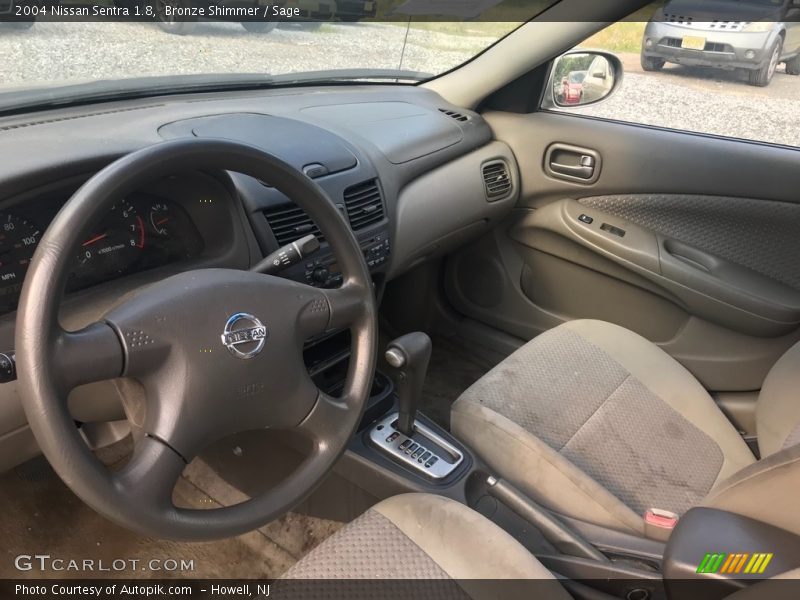 Bronze Shimmer / Sage 2004 Nissan Sentra 1.8