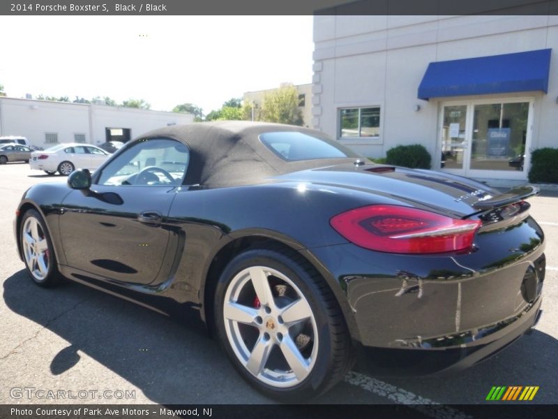 Black / Black 2014 Porsche Boxster S