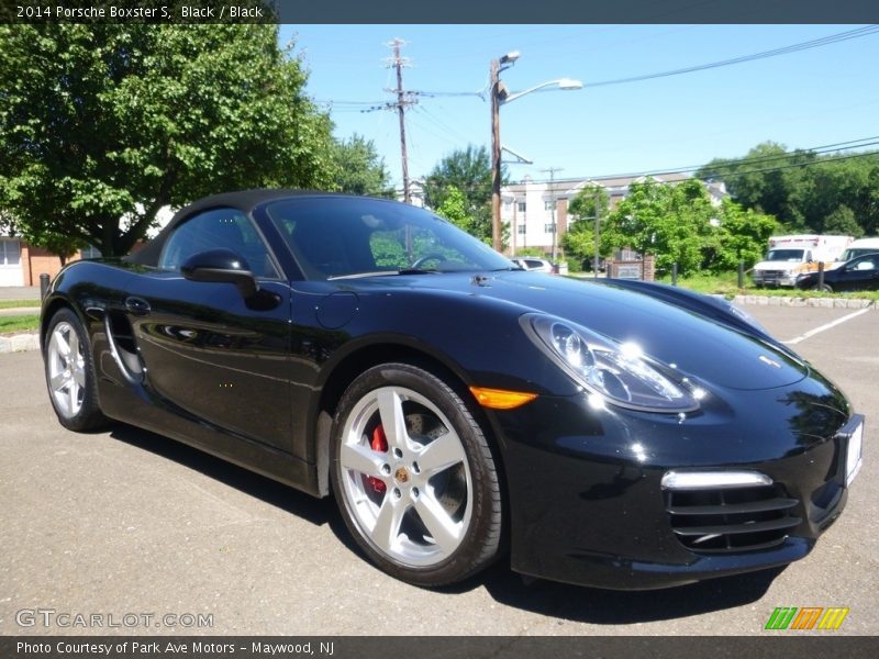 Black / Black 2014 Porsche Boxster S