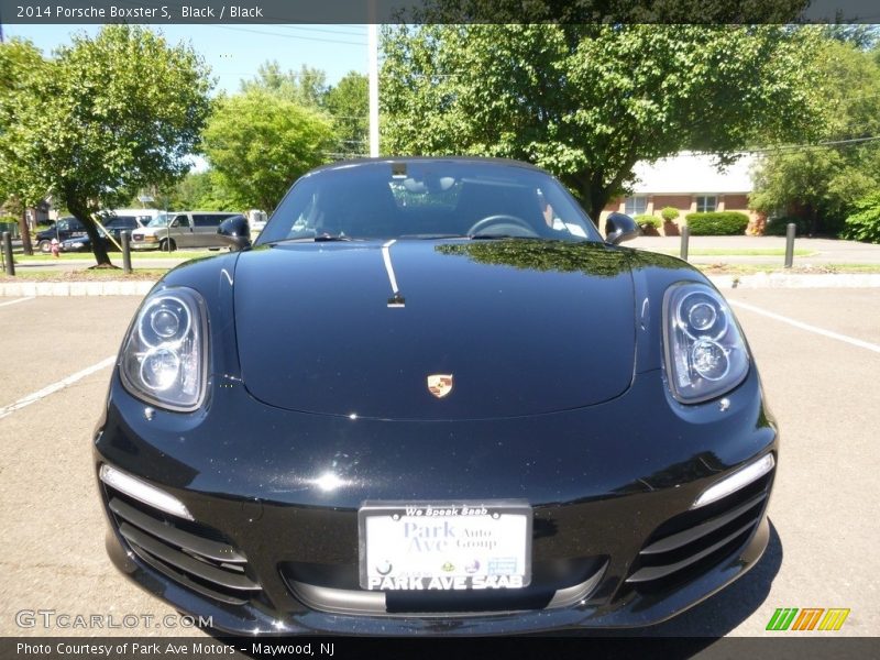 Black / Black 2014 Porsche Boxster S