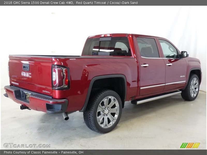 Red Quartz Tintcoat / Cocoa/­Dark Sand 2018 GMC Sierra 1500 Denali Crew Cab 4WD