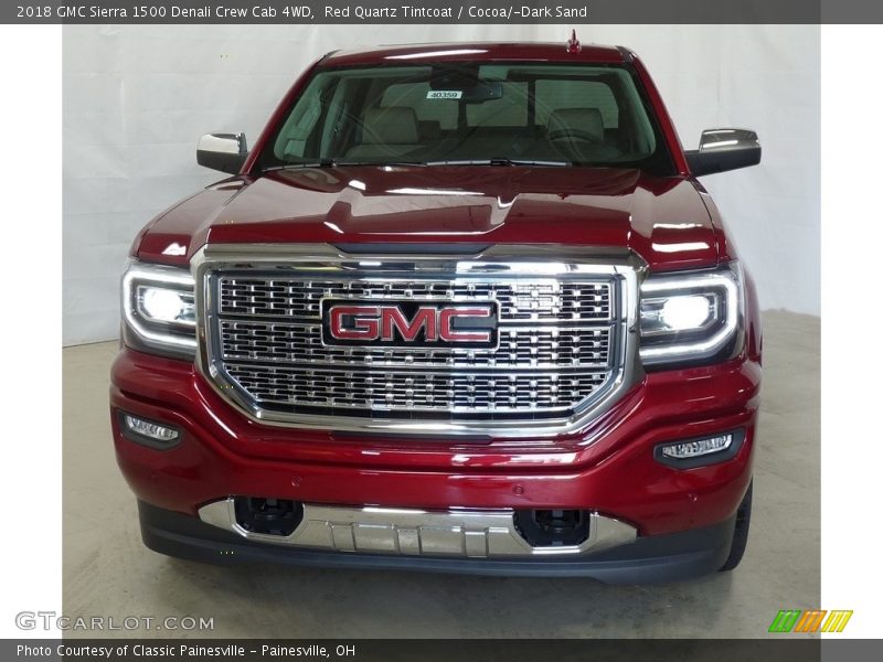 Red Quartz Tintcoat / Cocoa/­Dark Sand 2018 GMC Sierra 1500 Denali Crew Cab 4WD