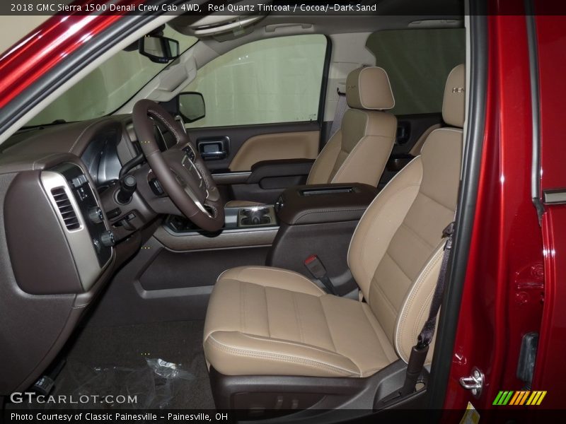 Red Quartz Tintcoat / Cocoa/­Dark Sand 2018 GMC Sierra 1500 Denali Crew Cab 4WD