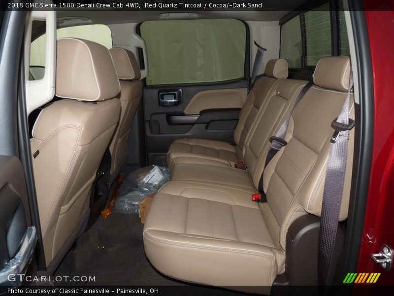 Red Quartz Tintcoat / Cocoa/­Dark Sand 2018 GMC Sierra 1500 Denali Crew Cab 4WD