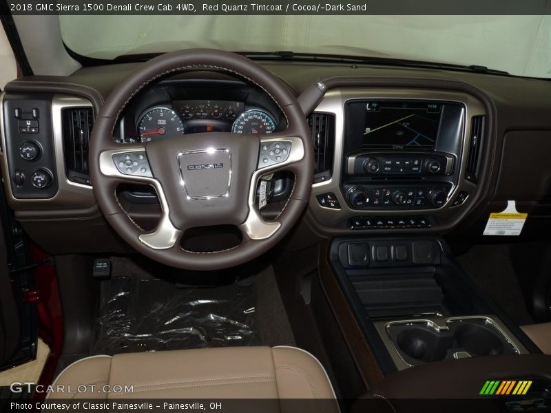 Red Quartz Tintcoat / Cocoa/­Dark Sand 2018 GMC Sierra 1500 Denali Crew Cab 4WD