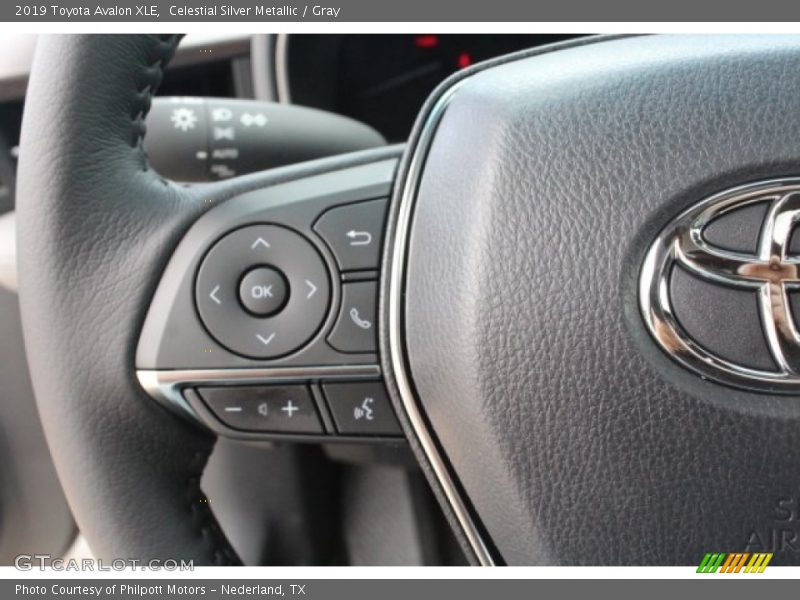 Celestial Silver Metallic / Gray 2019 Toyota Avalon XLE