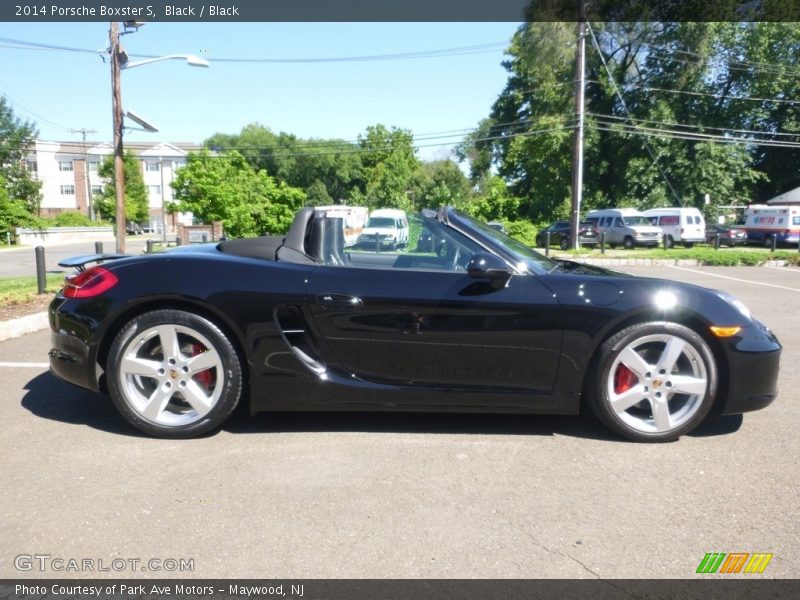 Black / Black 2014 Porsche Boxster S