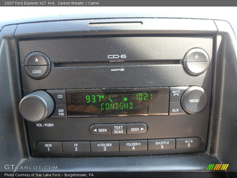 Carbon Metallic / Camel 2007 Ford Explorer XLT 4x4