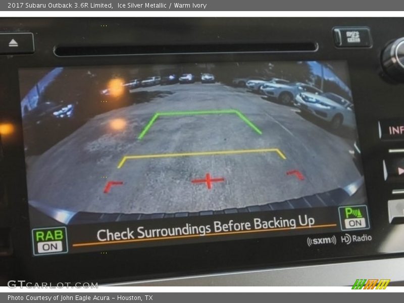 Ice Silver Metallic / Warm Ivory 2017 Subaru Outback 3.6R Limited