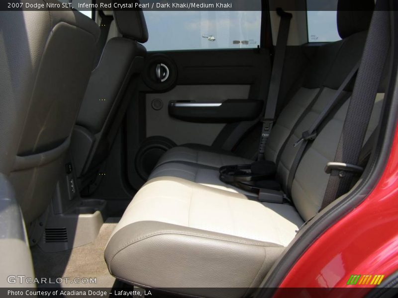 Inferno Red Crystal Pearl / Dark Khaki/Medium Khaki 2007 Dodge Nitro SLT