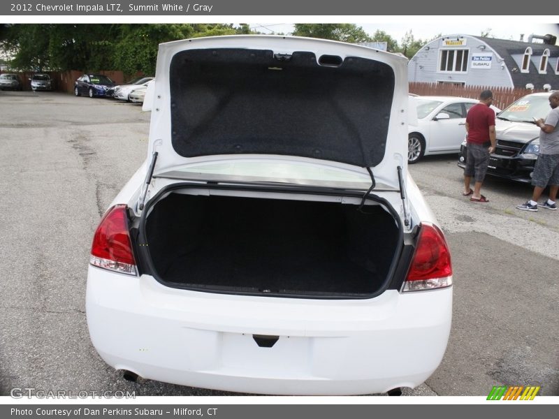Summit White / Gray 2012 Chevrolet Impala LTZ