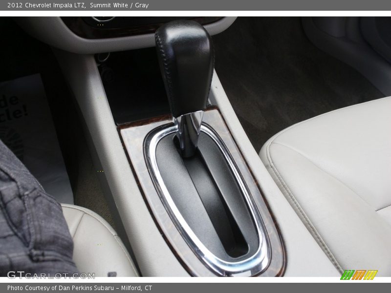 Summit White / Gray 2012 Chevrolet Impala LTZ