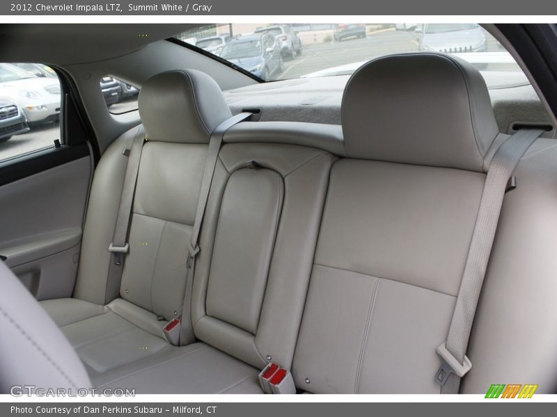 Summit White / Gray 2012 Chevrolet Impala LTZ