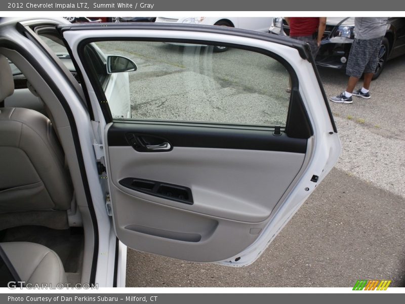 Summit White / Gray 2012 Chevrolet Impala LTZ