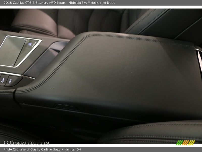 Midnight Sky Metallic / Jet Black 2018 Cadillac CT6 3.6 Luxury AWD Sedan