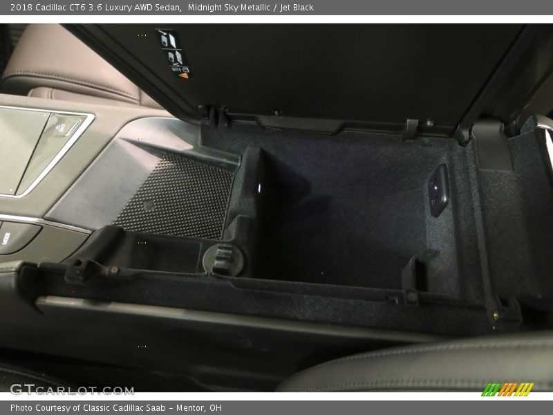 Midnight Sky Metallic / Jet Black 2018 Cadillac CT6 3.6 Luxury AWD Sedan