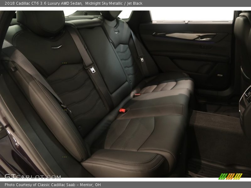 Midnight Sky Metallic / Jet Black 2018 Cadillac CT6 3.6 Luxury AWD Sedan
