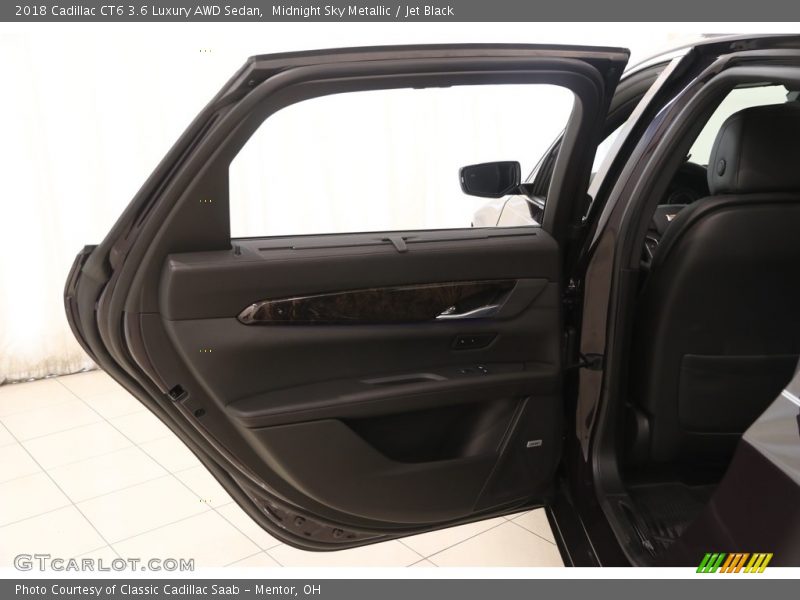 Midnight Sky Metallic / Jet Black 2018 Cadillac CT6 3.6 Luxury AWD Sedan