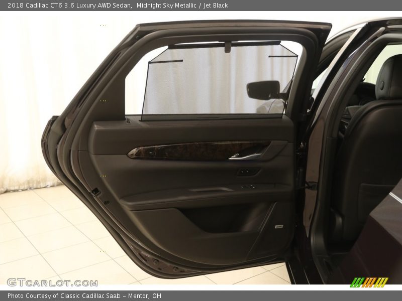 Midnight Sky Metallic / Jet Black 2018 Cadillac CT6 3.6 Luxury AWD Sedan