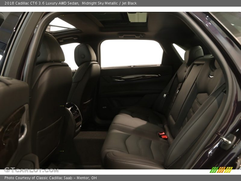 Midnight Sky Metallic / Jet Black 2018 Cadillac CT6 3.6 Luxury AWD Sedan