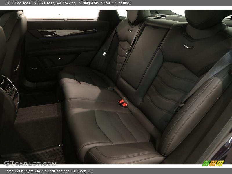 Midnight Sky Metallic / Jet Black 2018 Cadillac CT6 3.6 Luxury AWD Sedan