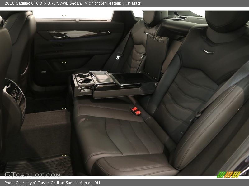 Midnight Sky Metallic / Jet Black 2018 Cadillac CT6 3.6 Luxury AWD Sedan