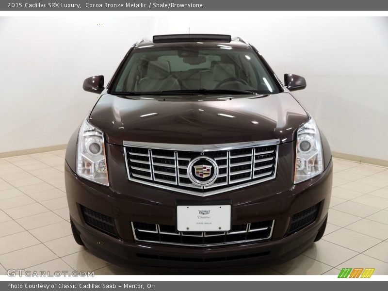 Cocoa Bronze Metallic / Shale/Brownstone 2015 Cadillac SRX Luxury