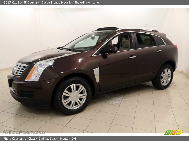 Cocoa Bronze Metallic / Shale/Brownstone 2015 Cadillac SRX Luxury