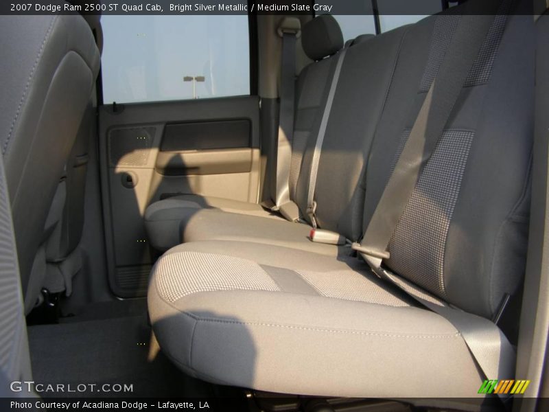 Bright Silver Metallic / Medium Slate Gray 2007 Dodge Ram 2500 ST Quad Cab