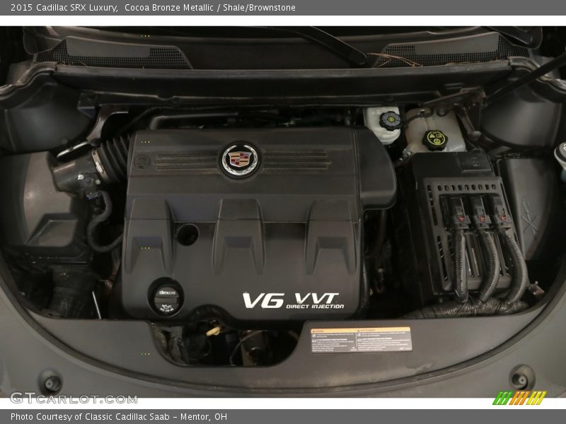 Cocoa Bronze Metallic / Shale/Brownstone 2015 Cadillac SRX Luxury