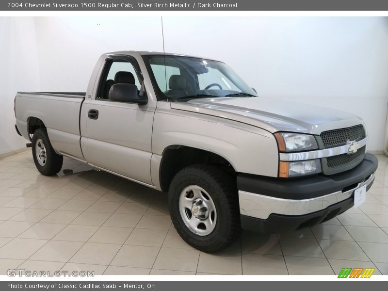 Silver Birch Metallic / Dark Charcoal 2004 Chevrolet Silverado 1500 Regular Cab