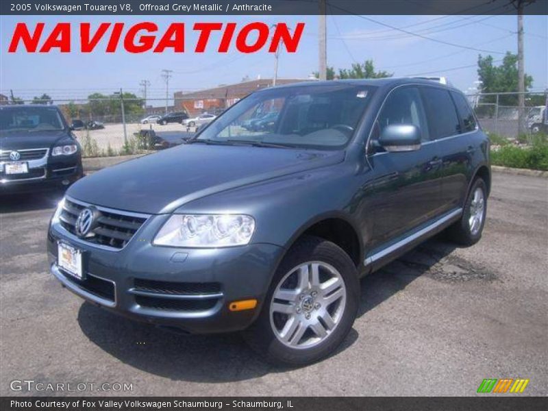 Offroad Grey Metallic / Anthracite 2005 Volkswagen Touareg V8