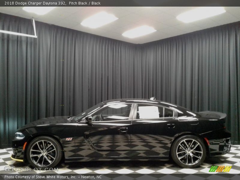 Pitch Black / Black 2018 Dodge Charger Daytona 392