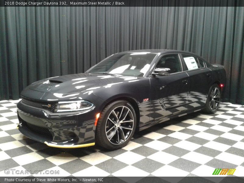 Maximum Steel Metallic / Black 2018 Dodge Charger Daytona 392