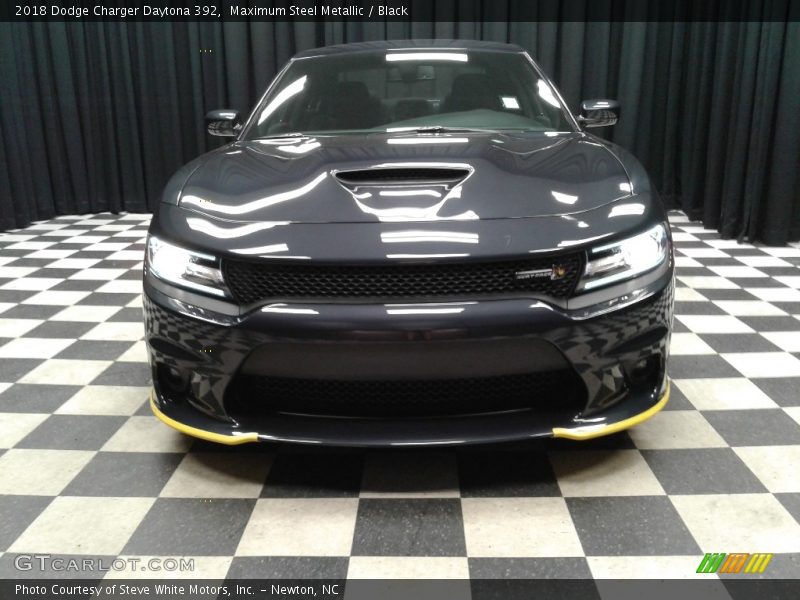 Maximum Steel Metallic / Black 2018 Dodge Charger Daytona 392